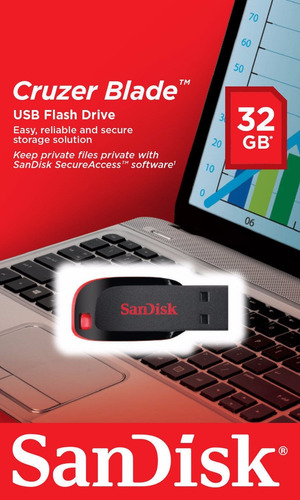 Imagen 1 de 6 de Pendrive Sandisk 32gb Totalmente Original Garantia