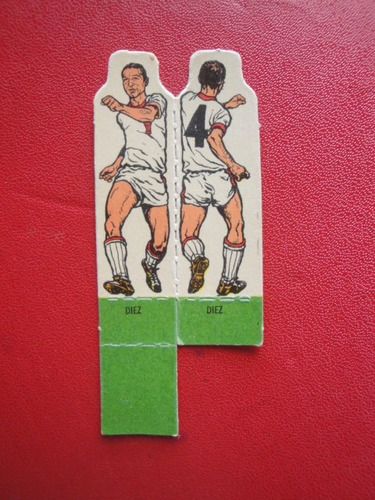 Figuritas Crack 1968 Silueta Huracan 4 Diez