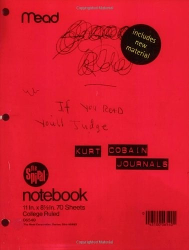 Libro Kurt Cobain Journals - Nirvana