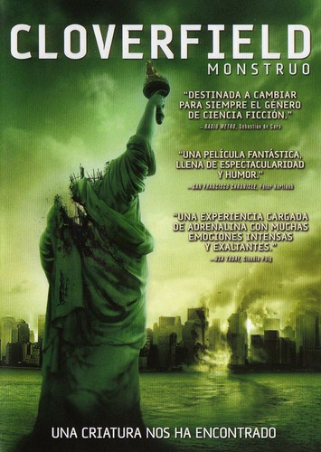 Dvd Original | Cloverfield | Monstruo | Matt Reeves | Terror