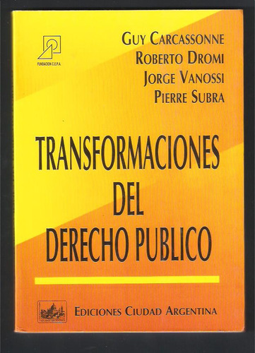 L4160. Transformaciones Del Derecho Público. Carcassonne