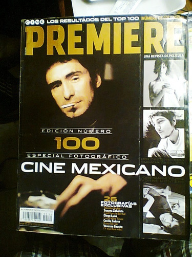 Cine Premiere #100 Revista Nuevo Cine Mexicano Coleccion