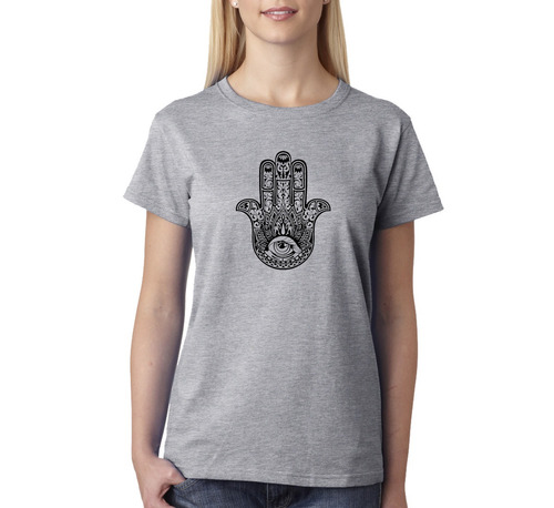 Remera Hamsa - Estampados Con Onda - Diseño Exclusivo