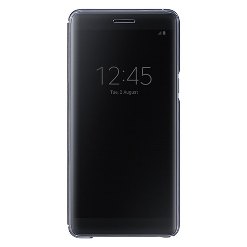 Funda Galaxy Note 7 S-view Flip Cover Clear Original Negra
