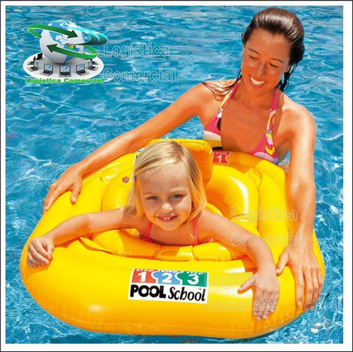 Flotador Inflable Cuadrado Para Bebe Bestway 69x69cm 32050