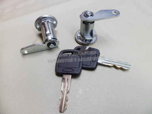 Imagen 3 de 3 de Cilindro Llave Tambor De Puerta De Ford F-100 82/92 Nuevos
