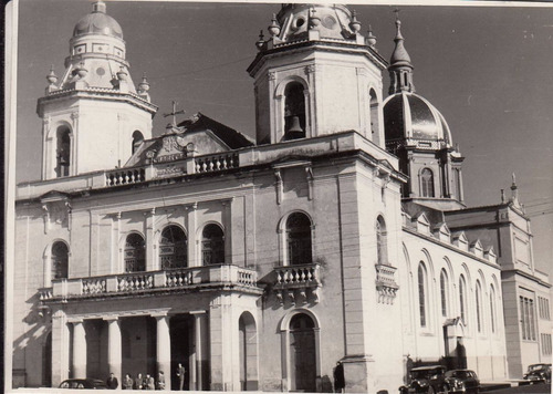 1953 Brasil Antigua Fotografia Catedral De Pelotas Iglesias