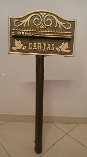Caixa Correio Correspondência Americana Pedestal Condominio