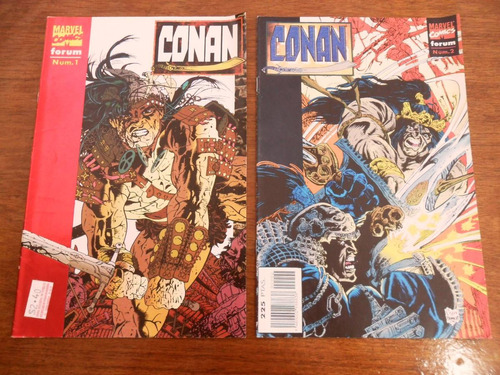Comic Conan Marvel Lote N° 1 Y 2 Forum