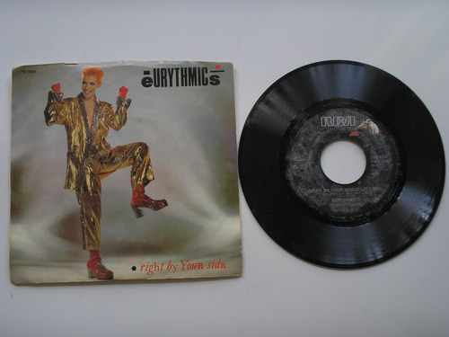 Disco Vinilo Eurythmics Right By Your Side 45rpm P Usa 1983