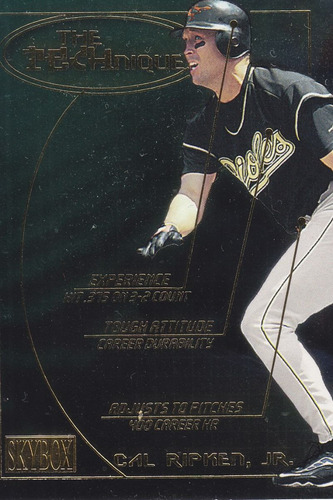 2000 Skybox Technique Cal Ripken Jr Orioles