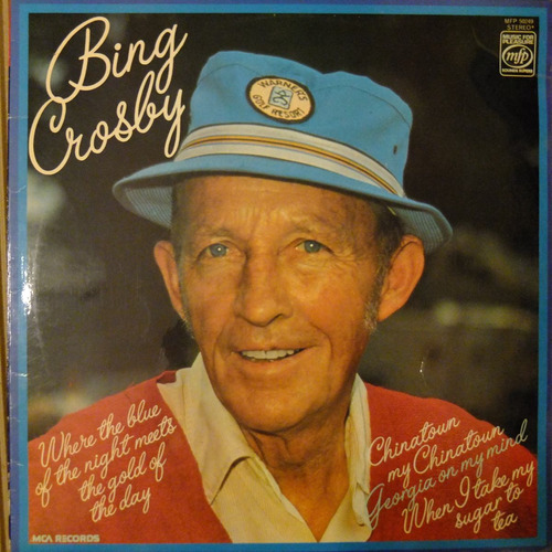 Vinilo Bing Crosby (vinilo Europeo).