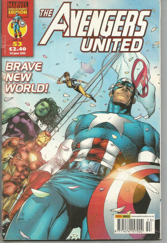 The Avengers United 53 - Panini Uk - Bonellihq Cx71 G19