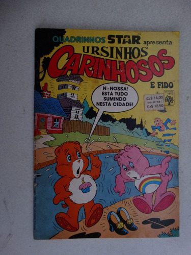 Ursinhos Carinhos E Fido Nº 8 Editora Abril Set 1987