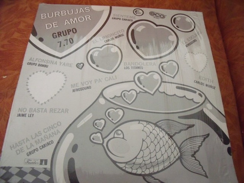 Lp Burbujas De Amor Grupo 7.70,