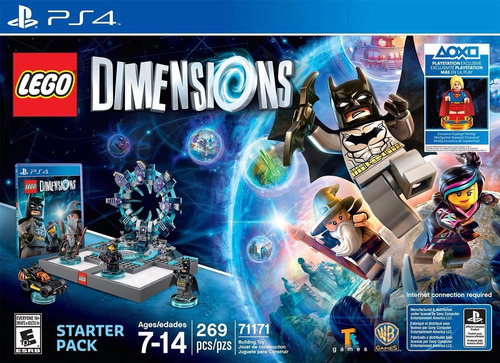 Lego Dimensions Starter Pack Ps4 + Supergirl Original Nuevo