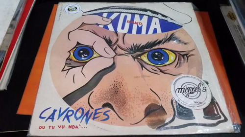 Koma Band Cavrones (du Tu Vu Nda) Vinilo Maxi Blanco Italy