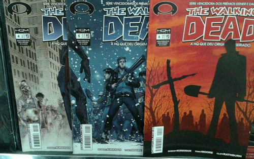 Revista Em Quadrinhos The Walking Dead Pack Edições 4,5 E 6