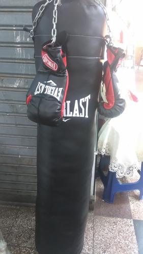 Saco De Box Con Relleno Mas Cadena 1.mt
