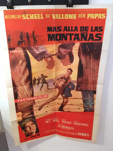 Afiche De Cine Original - Mas Alla De Las Montañas