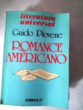 Romance Americano Emece Por Guido Piovene Literatura Univer.