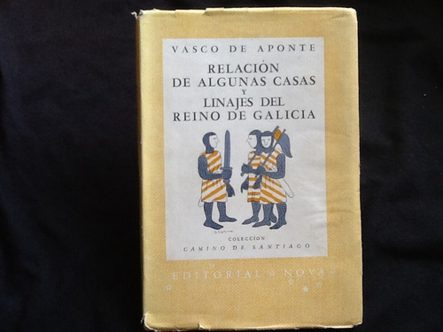 Linajes Reino De Galicia Relación Casas - Vasco De Aponte