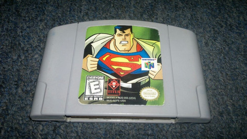 Superman Para Nintendo 64,excelente Titulo,checalo.