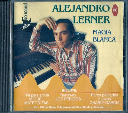 Rock Nacional La Coleccion Nro 28 Tapa Alejandro Lerner Cd