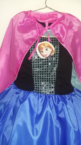 Disfraz De Princesa Ana De Frozen