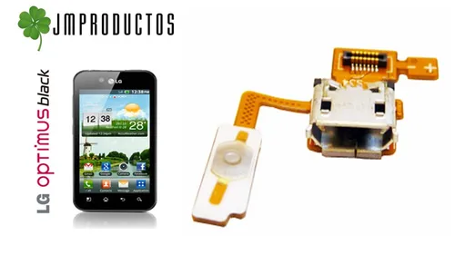 Flex De Carga LG P970 Optimus Black + Kit De Desarme