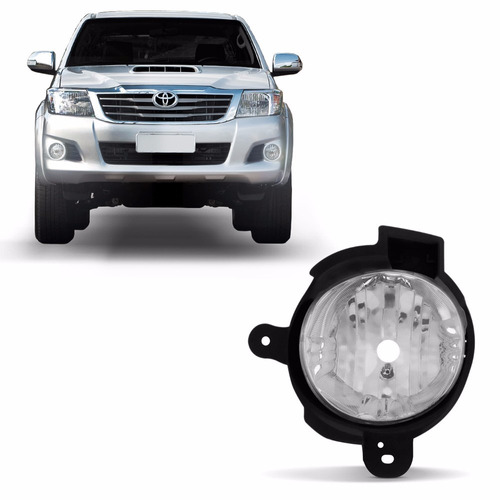 Farol Auxiliar Milha Pickup Hilux 2012/2013 Ld Esquerdo