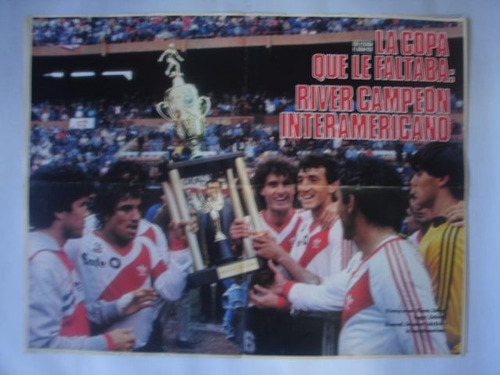 El Grafico 3541 River Plate Campeon Interamericana Y Poster