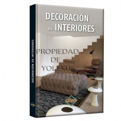 Libro De Decoración De Interiores-original