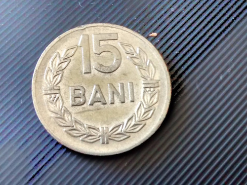 Moneda Romania 15 Bani 1966  (x218