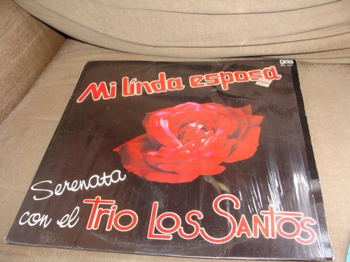 Excelente Acetato Del Trio Los Santos, Mi Linda Esposa