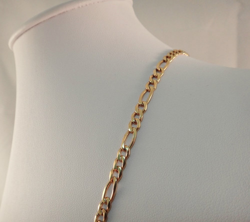 Corrente Grumet 3x1 Em Ouro 18k 750 Modelo Italiano Promoção