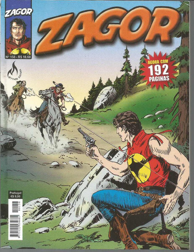 Zagor Nº 158 - Editora Mythos - Capa Mole - Bonellihq Cx250 R20