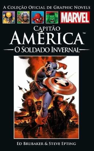 Salvat Marvel - Cap América Soldado Invernal - Novo/lacrado