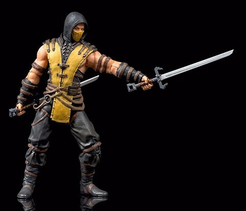 Mortal Kombat X 10 Scorpion De 18 Cms Limited Edition Espada