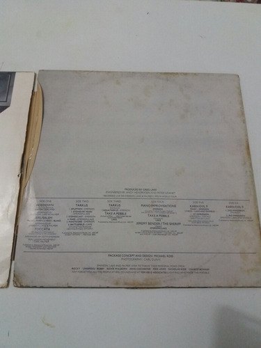 Imagem 4 de 4 de Lp Triplo Emerson Lake & Palmer Welcome Back My Friends