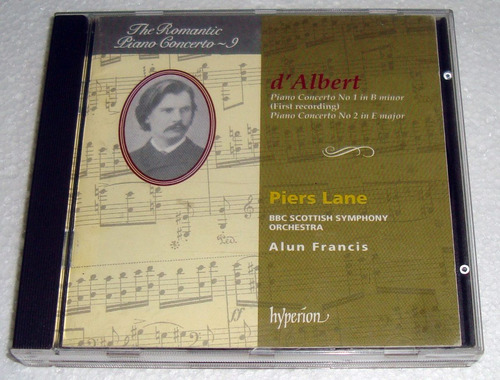 Piers Lane Eugen D'albert Piano Concertos 1 & 2 Cd Uk