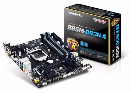 Placa Madre Gigabyte B85m-ds3h-a Hdmi Sata 6gb/s Usb 3.0