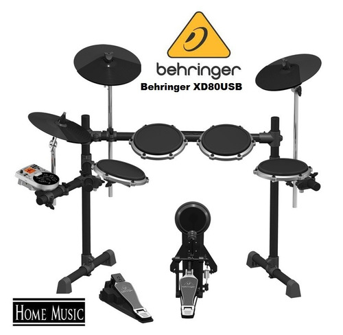 Bateria Electronica Behringer Xd80usb Completa