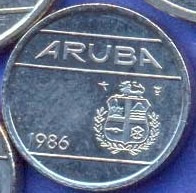 Aruba 5 Cents 1986 * Antillas Holandesas *