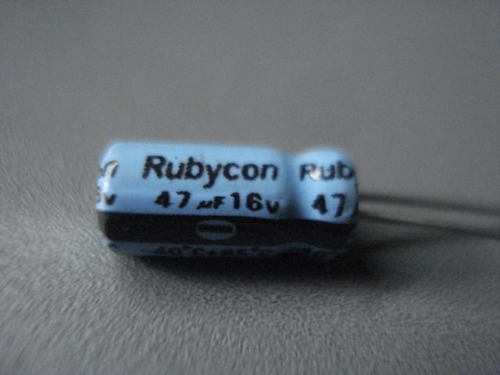 47uf X 16 Volts Capacitor Rubycon Made In Japan