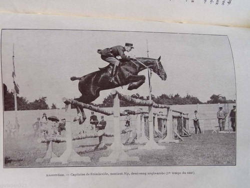 1932 Dressage Monte Cheval Equitacion Hipica Caballo Frances