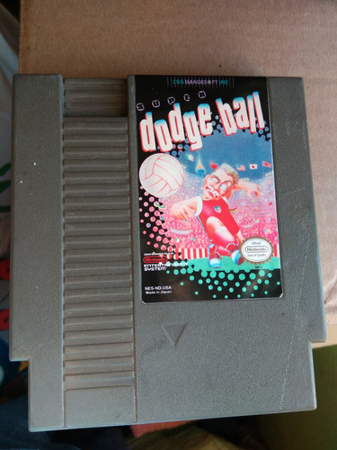 Super Dondge Ball Kunio Kun Nintendo Nes