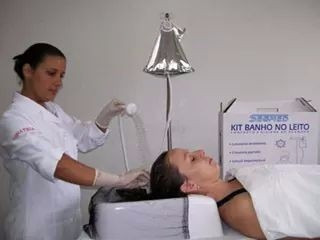 Kit Banho No Leito Geriatria P/ Idoso E Higiene  P/ Acamado