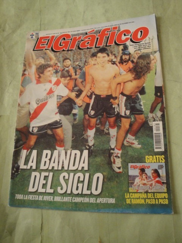 El Grafico 4185 River Campeon 1999 Racing Rosario Las Leonas