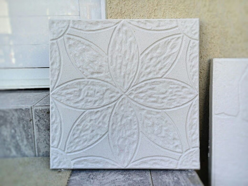 Molde Placa Revestimiento Interior Y Exterior 40 X 40 Flor